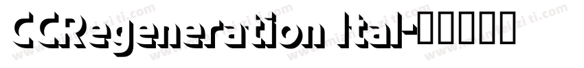 CCRegeneration Ital字体转换